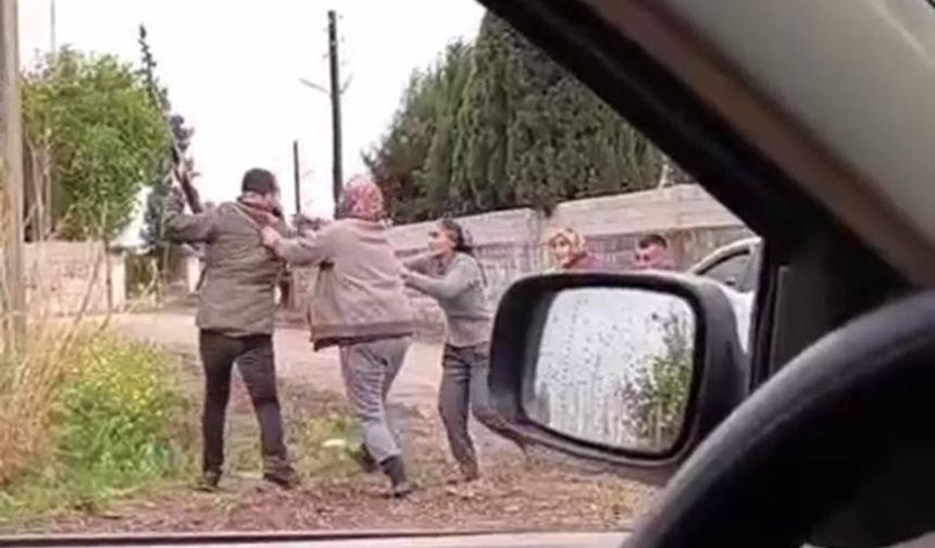 1 kişinin öldüğü, 1 kişinin ağır yaralandığı silahlı kavgada korku dolu anlar
