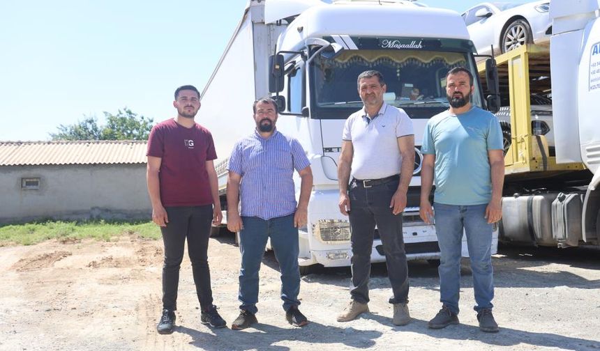 14 günlük yolda tırlarını Çin mafyasına kaptırdılar