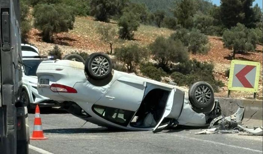 Belen'de trafik kazası: 1 kişi hafif yaralandı🚓
