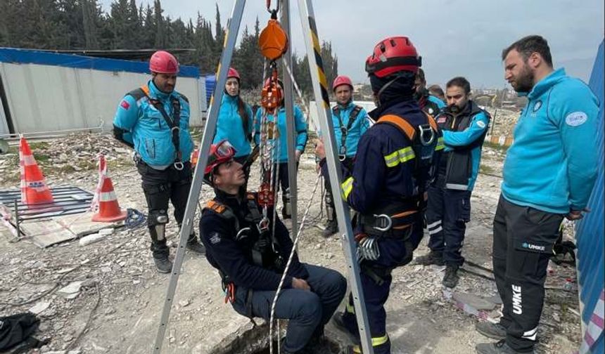 HBB’den UMKE’ye Arama-Kurtarma Eğitimi