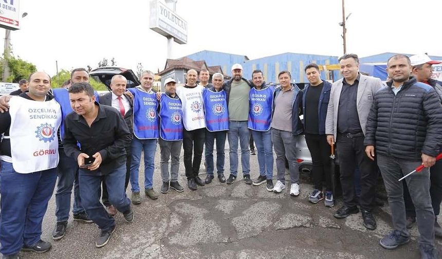Hüzünlü 1 Mayıs kutlaması: 316 günlük grevde kararlılık sürüyor