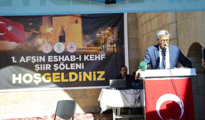 1. Afşin Eshab-ı Kehf Şiir Şöleni Coşkuyla Gerçekleştirildi