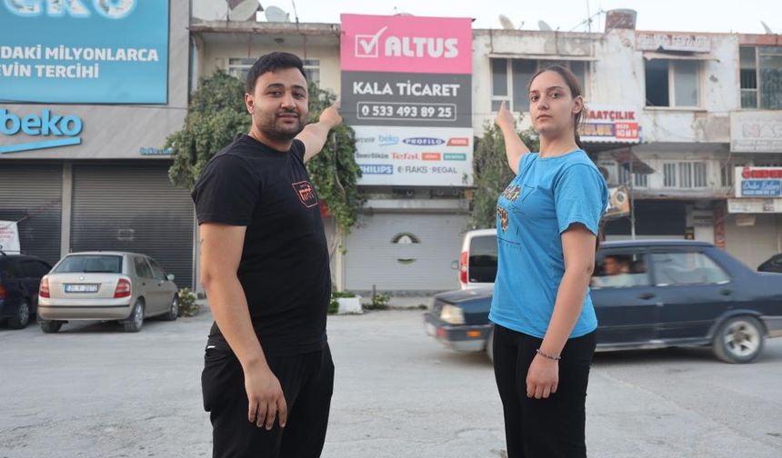 Depremzede çiftin evlilik hayali beyaz eşya bayinin kepenk kapatarak sırra kadem basmasıyla ertelendi
