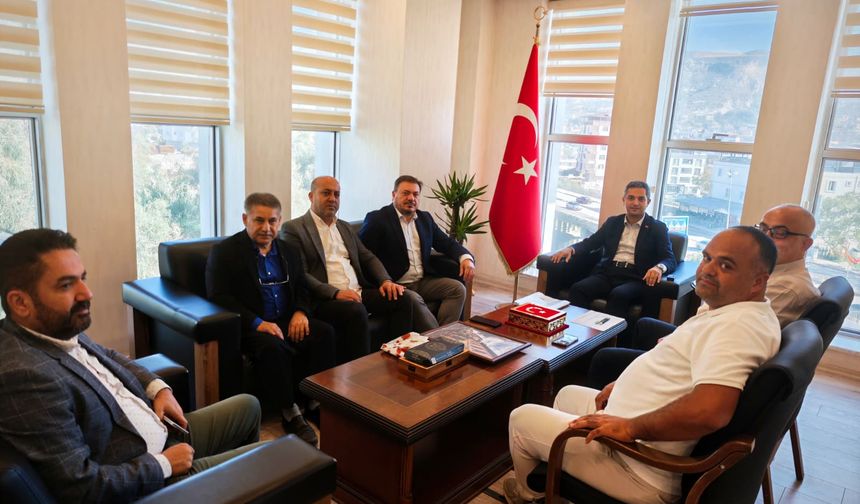 HGC’den Defne Kaymakamı Oğuz Cem Murat’a anlamlı ziyaret