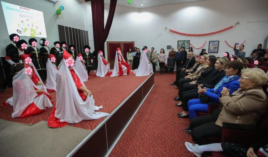 Çocukların eğlendiği etkinlikte yüzler güldü