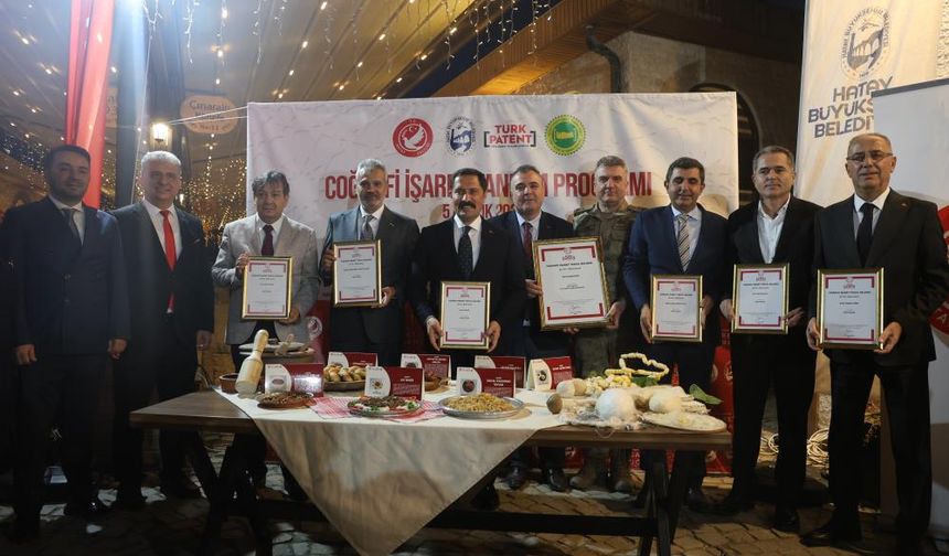 Gastronomi şehrinde 7 ürün tescillendi
