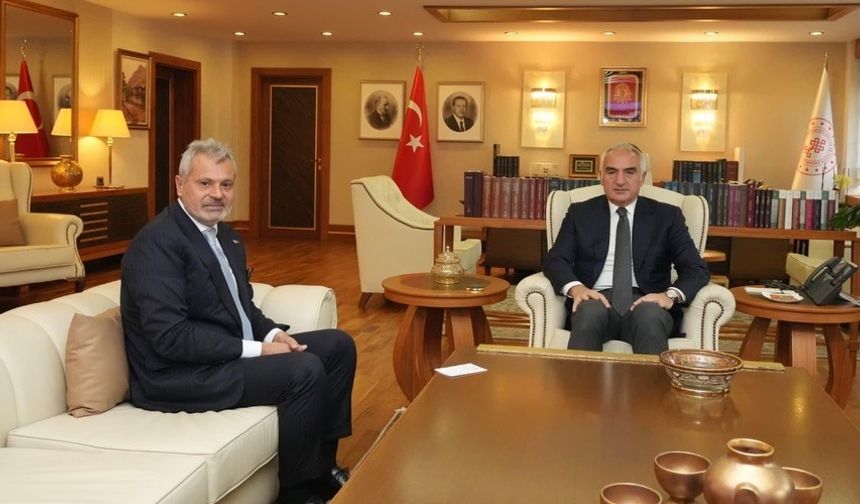 Başkan Öntürk’ten Bakan Ersoy’a Ziyaret