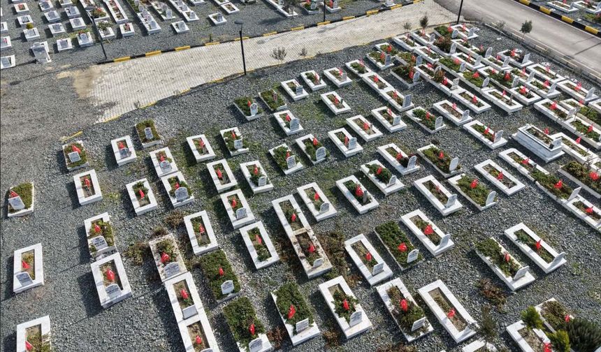 Deprem Şehitliği 6 Şubat’a Hazır