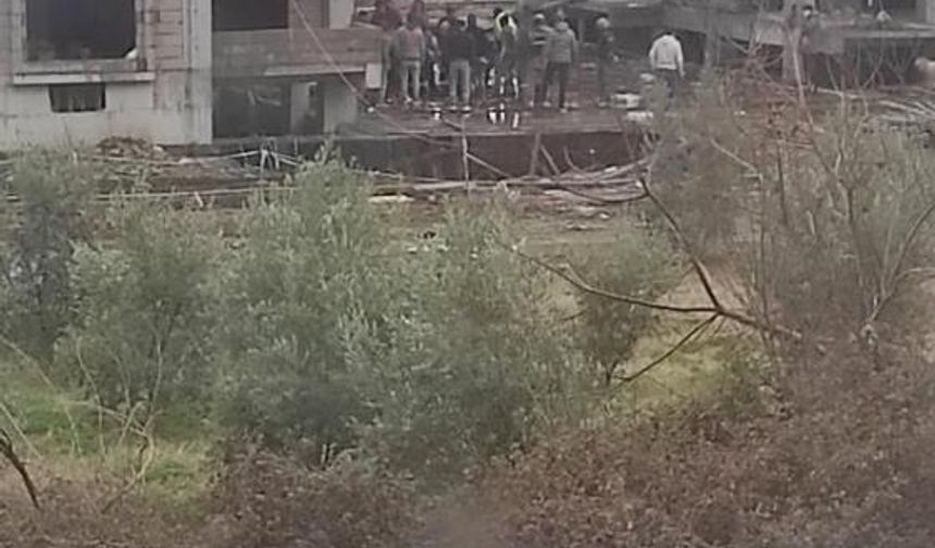 İnşaatın 5'inci katından düşen işçi öldü