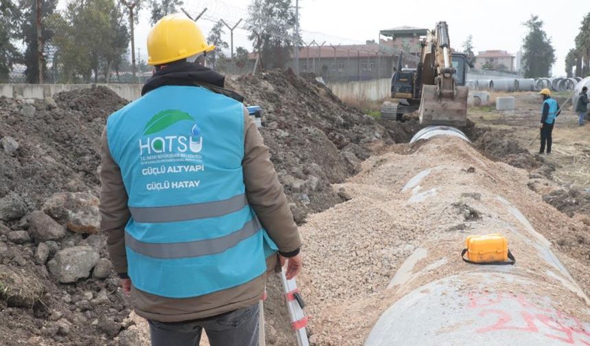 Hatay'da 330 milyonluk dev projede çalışmalar sürüyor