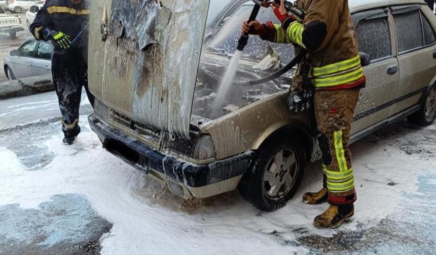 Dörtyol’da TOFAŞ alevlere teslim oldu