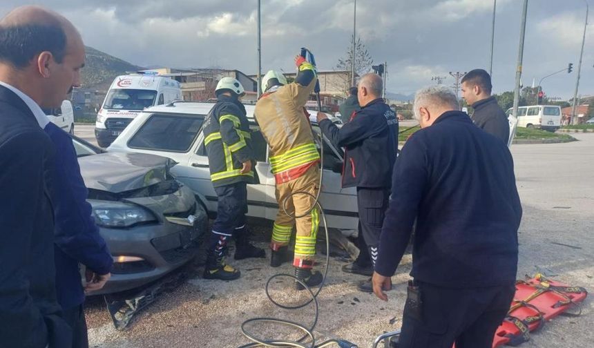 Hassa’da trafik kazası: 4 yaralı