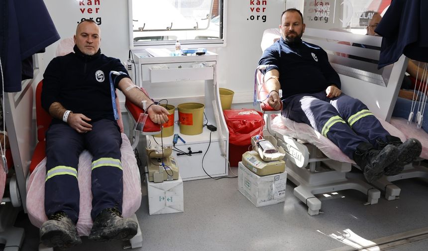 HBB ve Kızılay’dan anlamlı kan bağışı kampanyası