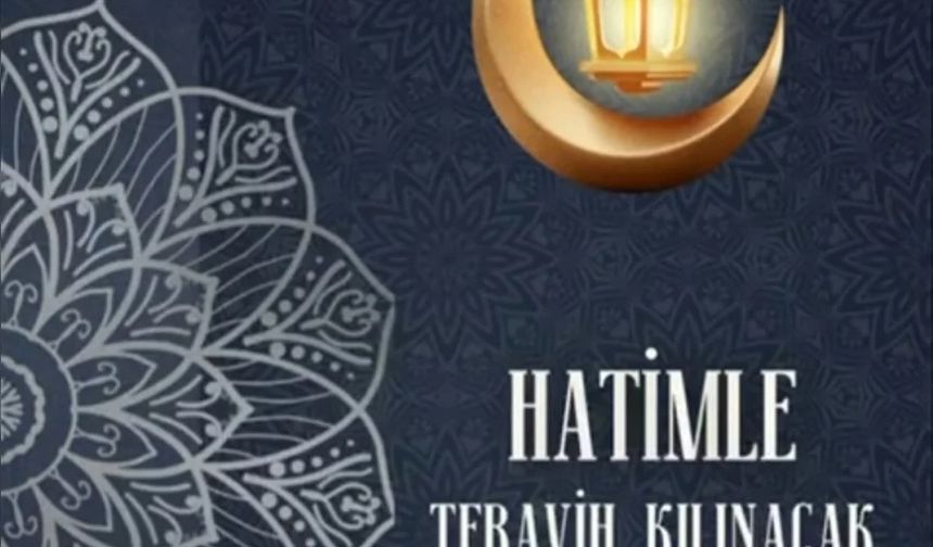 Antakya’da 8 Camide Hatimle Teravih Coşkusu Yaşanacak