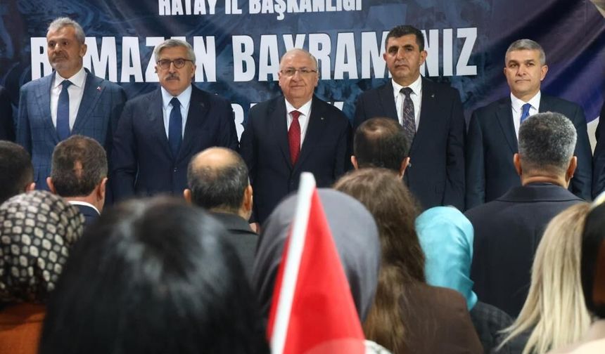 Milli Savunma Bakanı Yaşar Güler, Hatay'a geldi