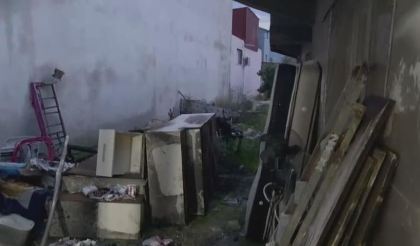 Bayram günü yangın afetini yaşadılar