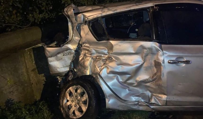 Dörtyol'da trafik kazası: 1 yaralı