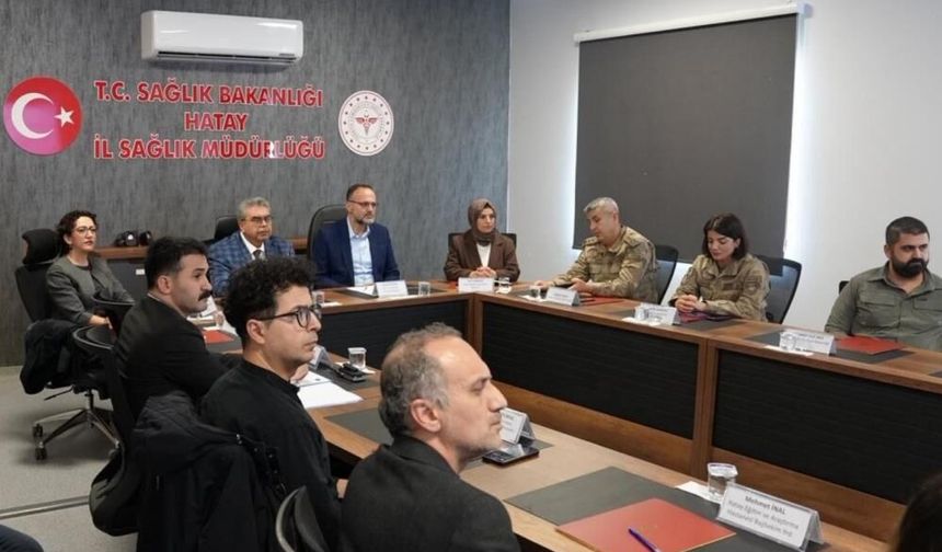 Hatay'da çocuk izlem merkezi il koordinasyon kurulu toplantısı düzenlendi
