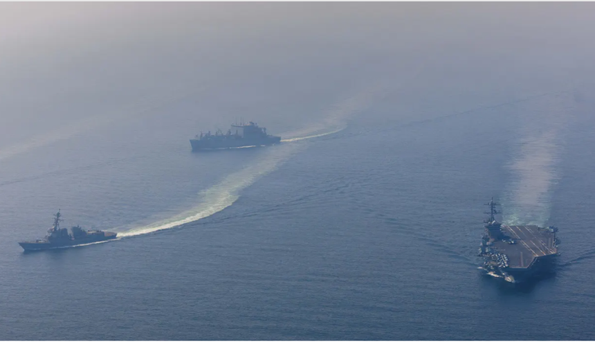 ABD İran'a ait mayın gemilerini batırdı!