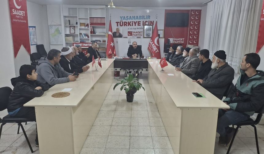 Başkan Çiçek: Vatandaş kan ağlarken siyaset kısır tartışmalara sıkıştı