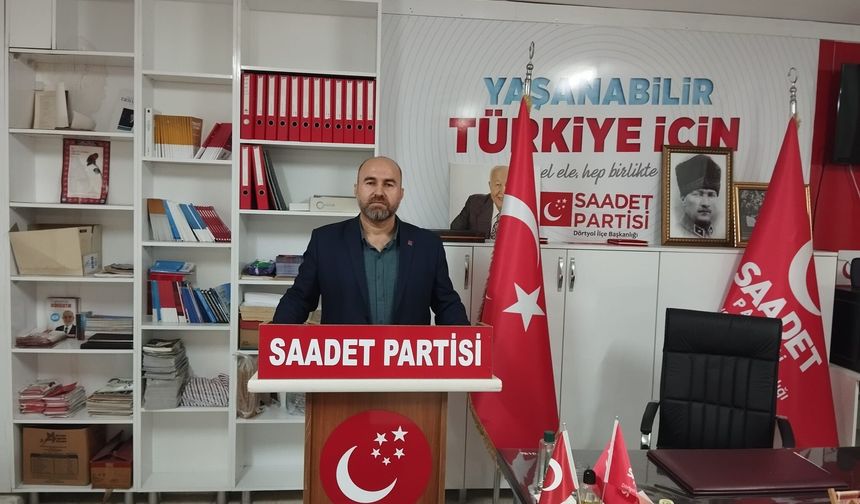 Başkan Çiçek: Adaletin ve Milletin Sorunlarının Konuşulduğu Bir Türkiye İstiyoruz
