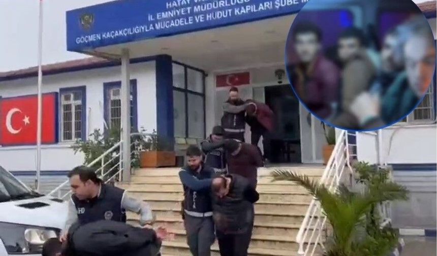 Hatay'da 52 göçmen yakalandı, 12 organizatör tutuklandı