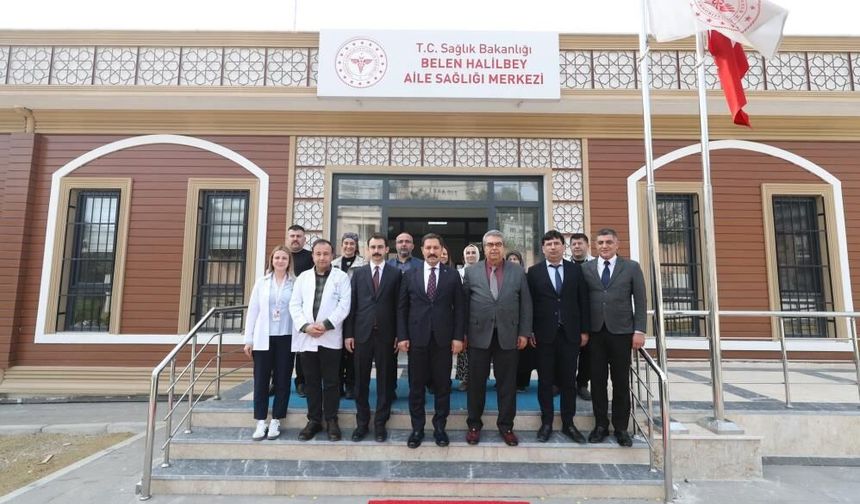 Halilbey Aile Sağlığı Merkezi hizmete girdi
