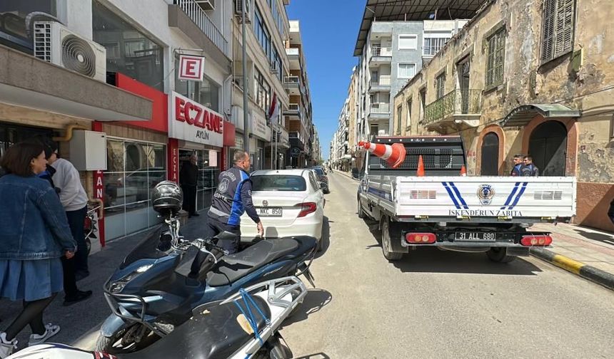 Kaldırım işgalini önlemek için operasyon❗