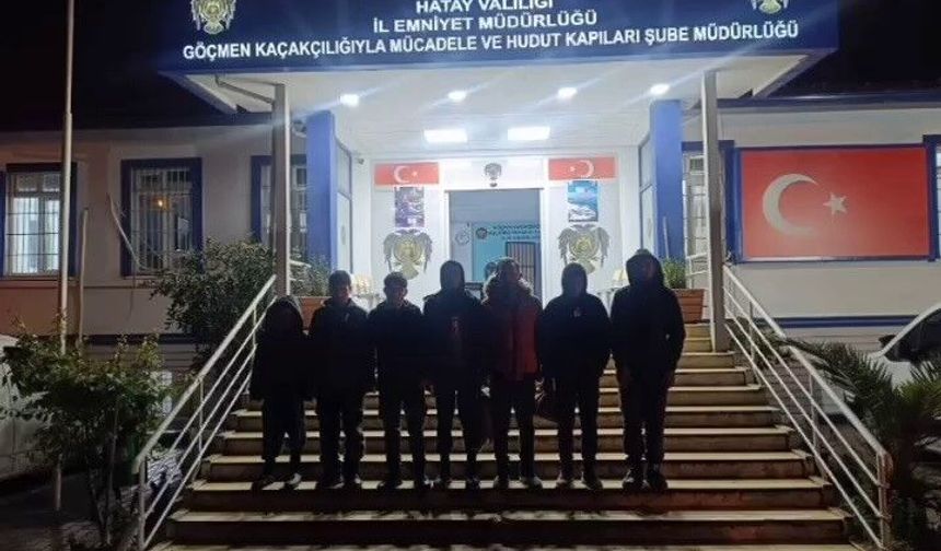 6 yabancı uyruklu göçmen yakalandı, 2 organizatör tutuklandı