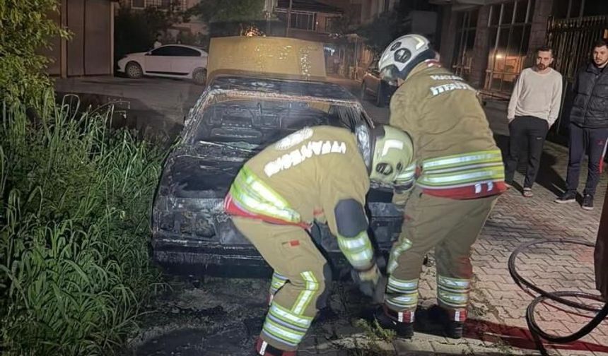 Yanan FİAT TOFAŞ kullanılmaz hale geldi