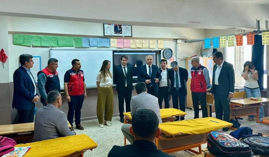 Kırıkhan’da biçerdöver operatörleri eğitiliyor