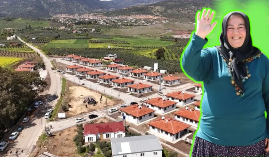 Köy evleri depremzede vatandaşların sıcak yuvası oldu