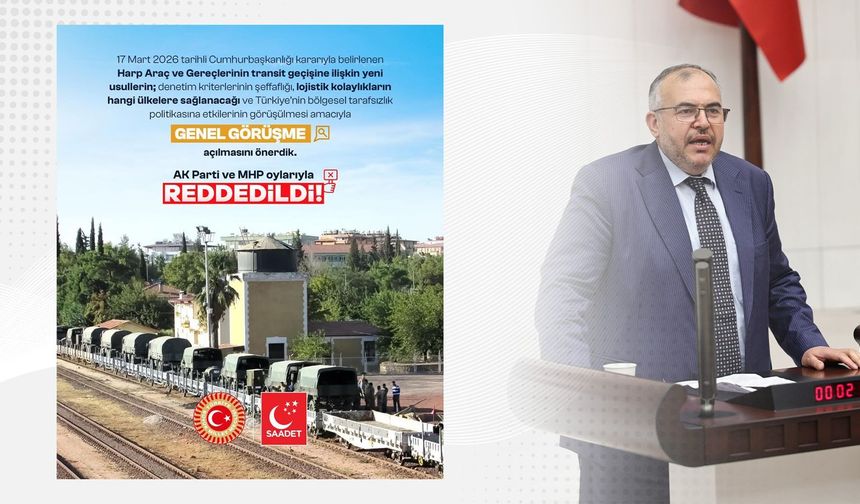 Çalışkan’dan Dış Politika Tepkisi: Transit Geçiş Kararı Muğlak, Meclis Devre Dışı Bırakılıyor