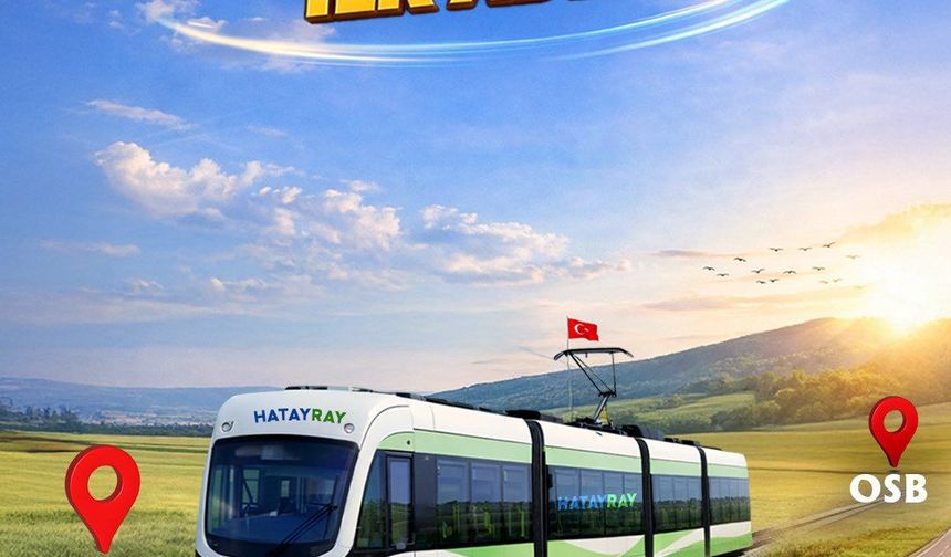 Hatay’da Raylı Sistem İçin Tarihi Adım Atıldı!