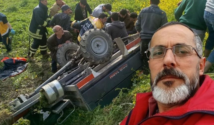 Takla atan patpatın sürücüsü hayatını kaybetti