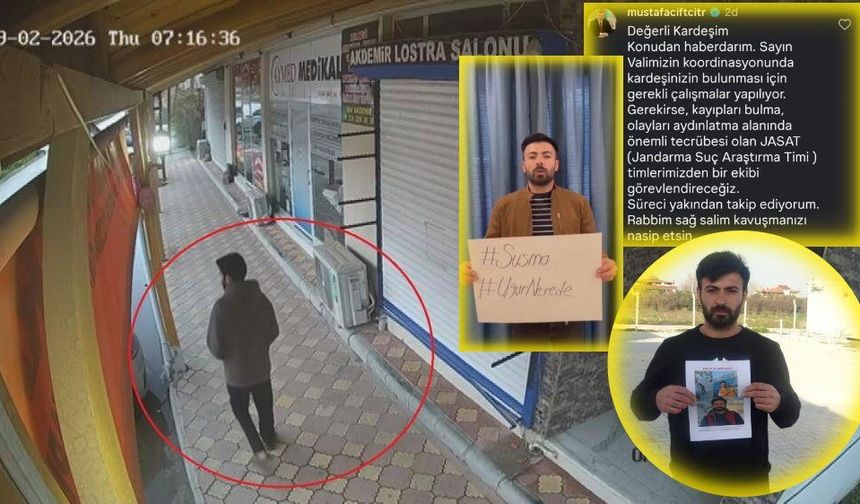Uğur'dan haber alamayan ailenin sesine Bakan Çiftçi kulak verdi
