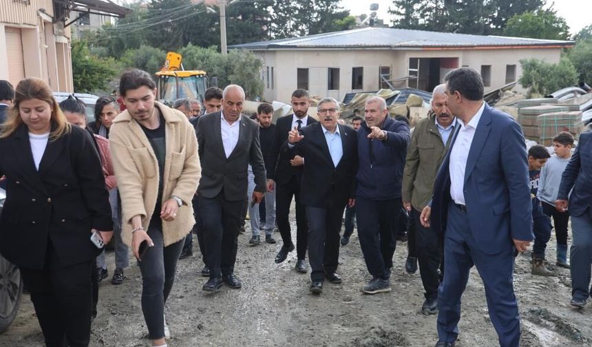 Yayman: Sel afetini yaşayan tüm vatandaşlarımız müsterih olsunlar, zararları karşılanacaktır