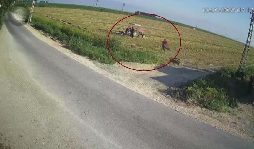 Ölümle burun buruna gelen çiftçinin korku dolu anları