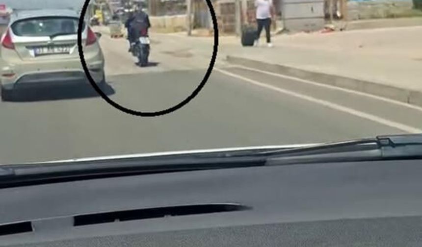 Tek teker yaparak ilerleyen sürücüye 46 bin TL ceza