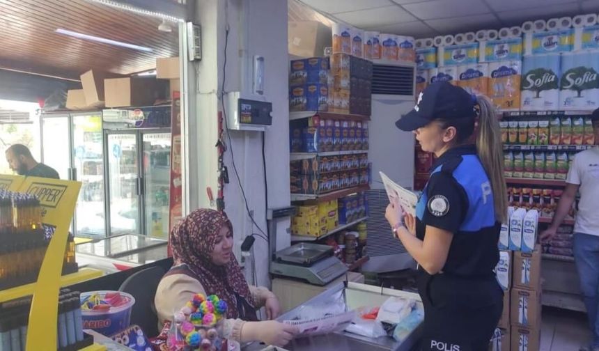 İskenderun'da dolandırıcılık ve KADES bilgilendirilmesi yapıldı