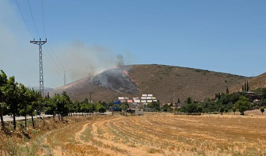 Hatay’da çıkan orman yangını büyümeden söndürüldü