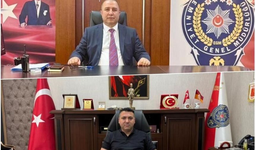 İskenderun ve Payas İlçe Emniyet Müdürlüklerine yeni atamalar yapıldı