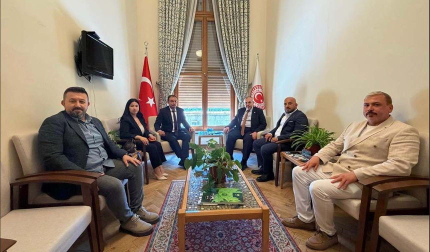 HBC yönetiminden vekiller Çirkin ve Çalışkan’a ziyaret
