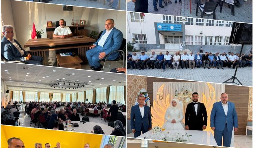 Milletvekili Çalışkan Altınözü'nde Esnafı, Muhtarları ve Vatandaşları Ziyaret Etti
