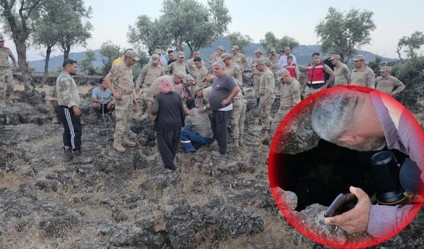 Oğlak otlatırken kaybolan kadın, volkanik arazideki yarık içerisinde bulundu