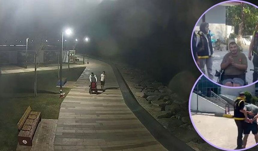 Tekerlekli sandalyesi çalınan engelli vatandaştan polise teşekkür