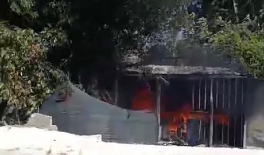 Tandırcı alevlere teslim oldu