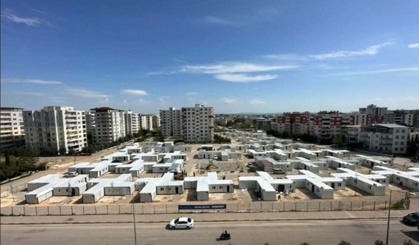 Hatay'da konteyner kentlerde tahliye sürecinde hak sahipleri için kritik karar!