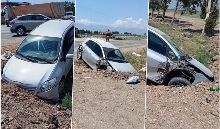 Kumlu’da trafik kazası: 1 yaralı
