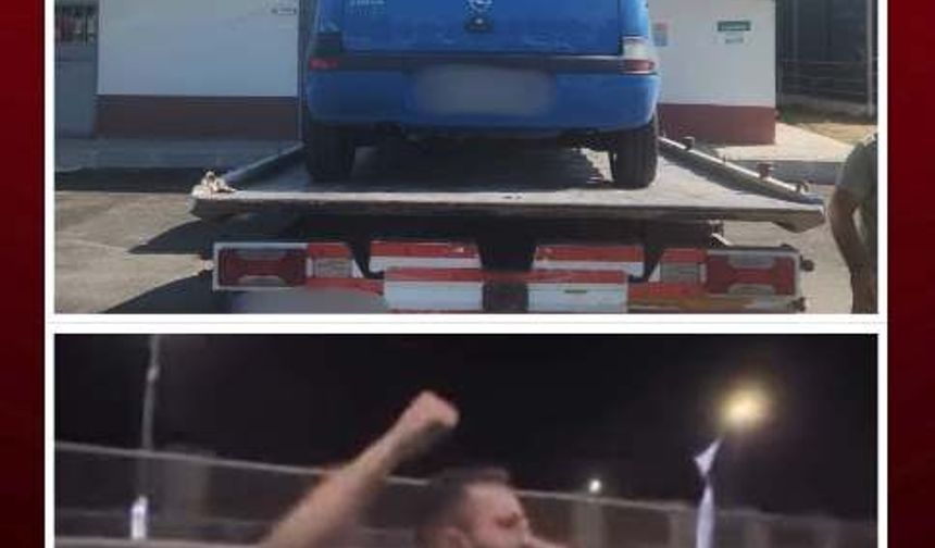 Otomobili dans ederek kullandı, 103 bin 965 lira ceza yedi